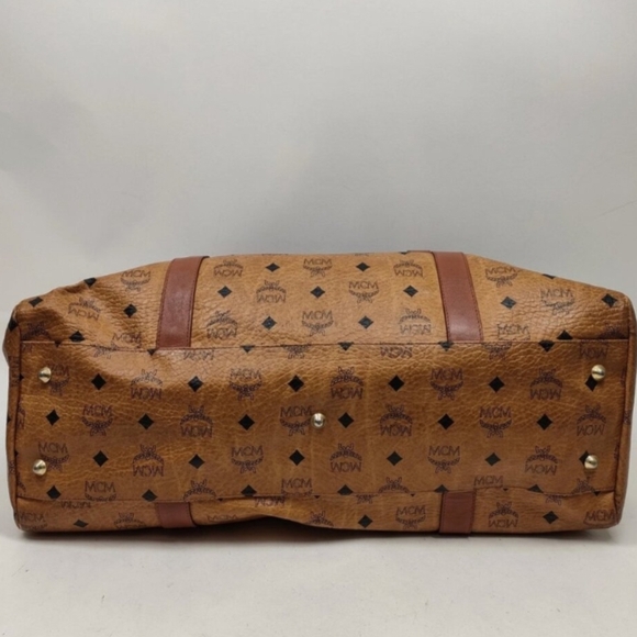 Authentic MCM Brown Leather Bag Golf Collection - Picture 5 of 12